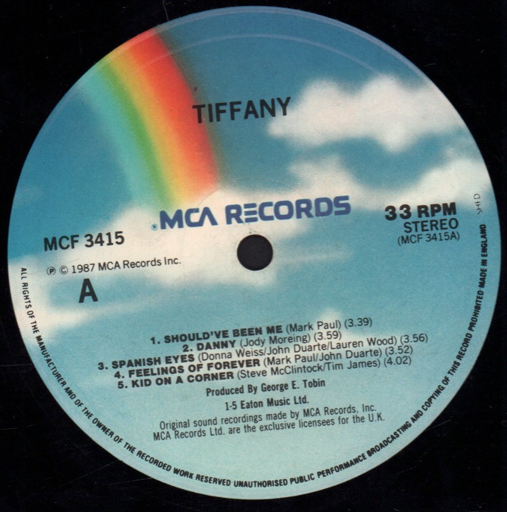 Tiffany (80'S Artist) - Tiffany - Lp