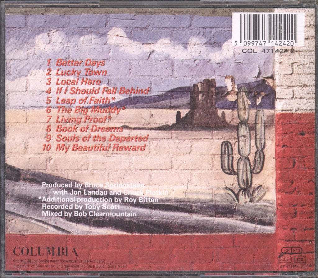 Bruce Springsteen - Lucky Town - Cd