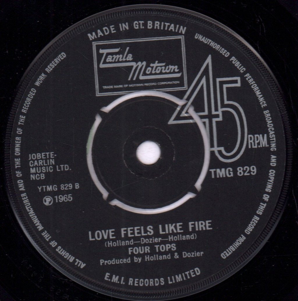 Four Tops - I'll Turn To Stone - 7 Inch