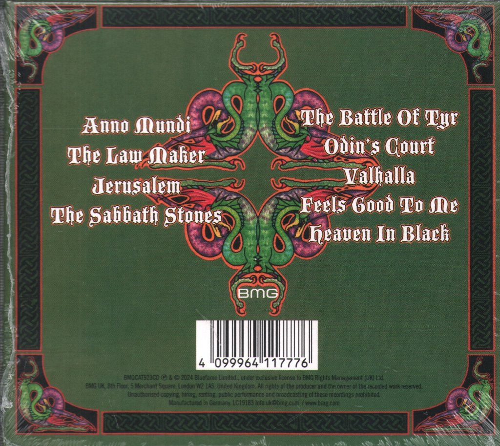 Black Sabbath - TYR - Cd