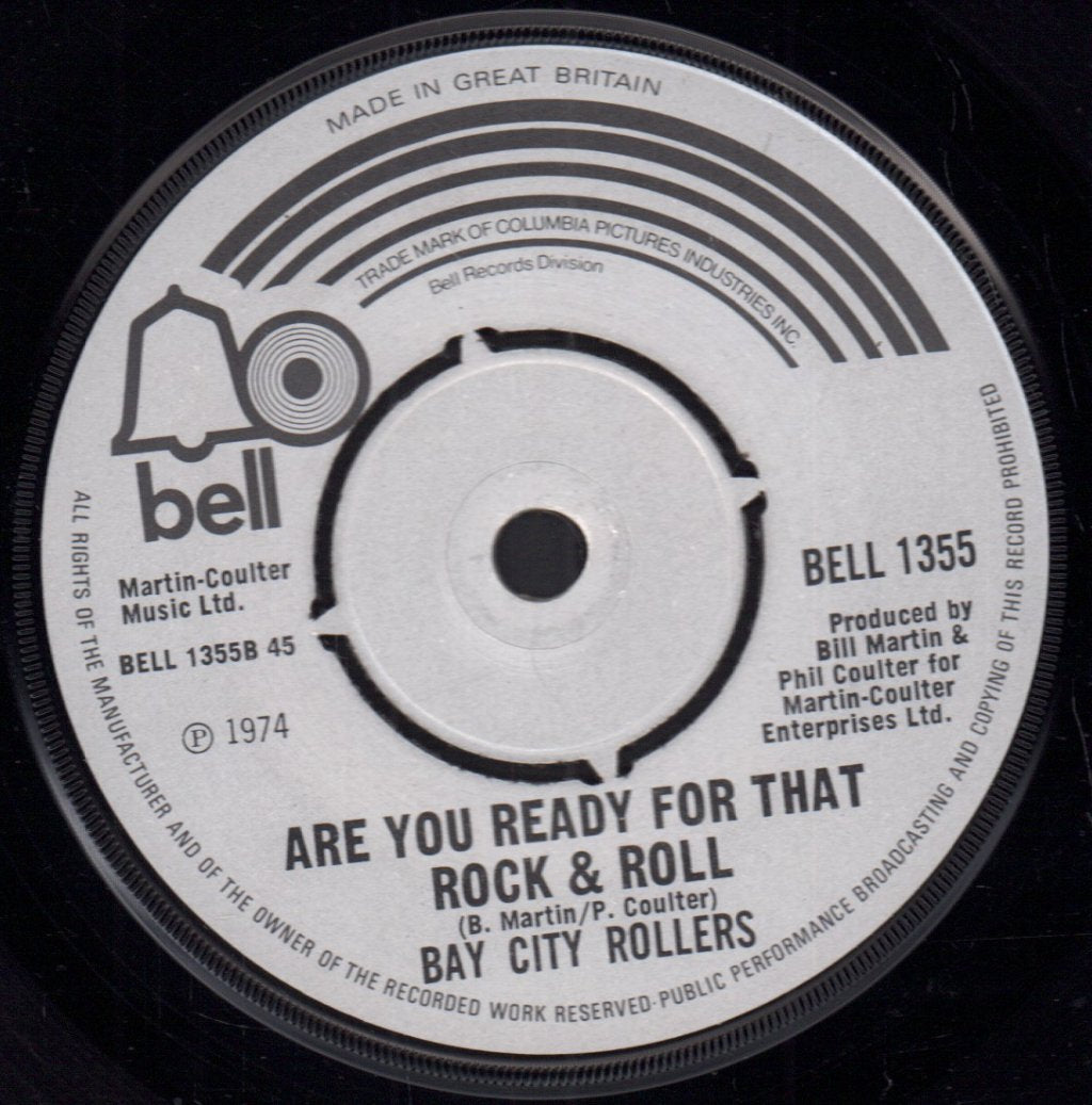 Bay City Rollers - Shang-A-Lang - 7 Inch