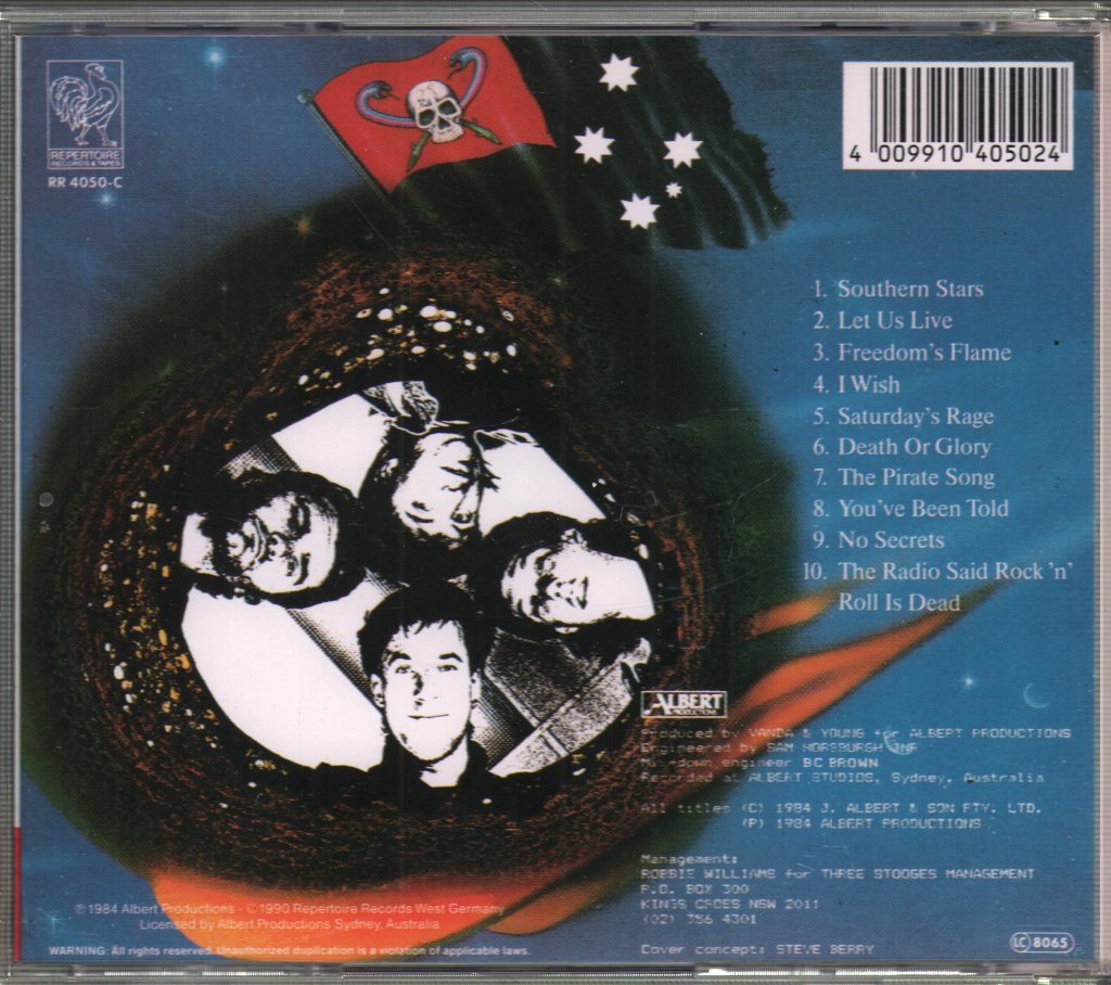 Rose Tattoo - Southern Stars - Cd