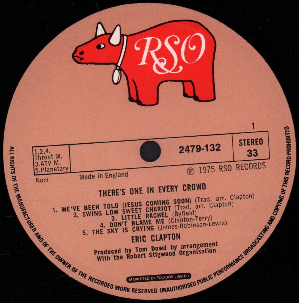 Eric Clapton - There's One In Every Crowd - Lp