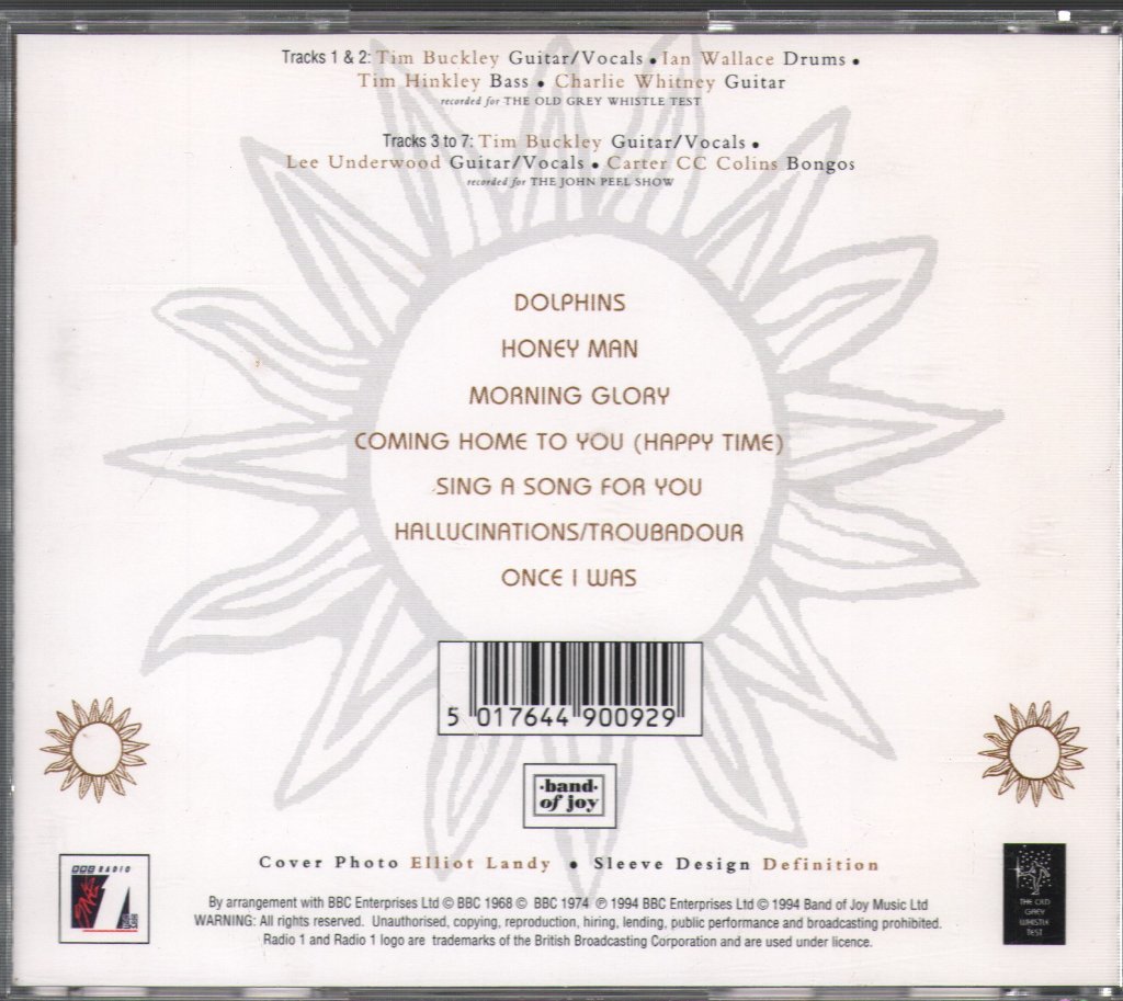 Tim Buckley - Morning Glory - Cd