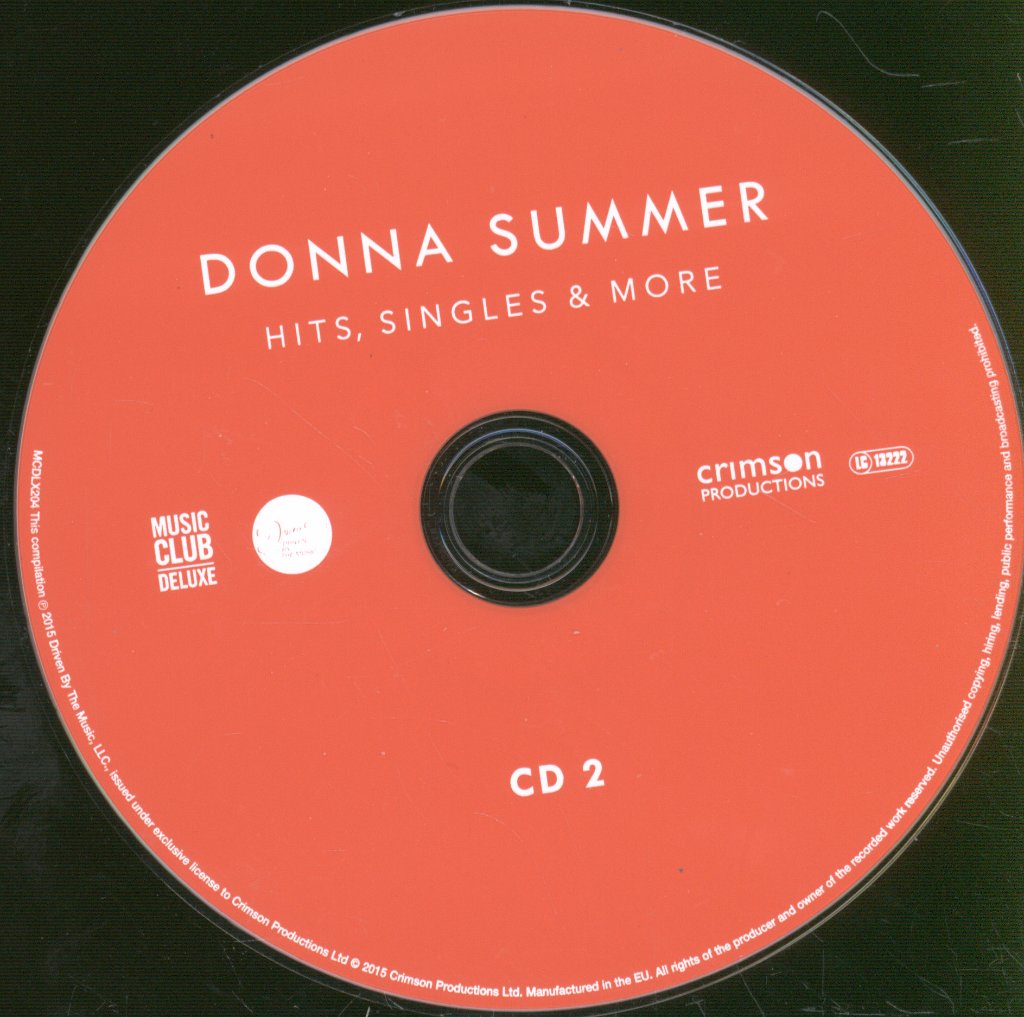 Donna Summer - Hits, Singles & More - Double Cd
