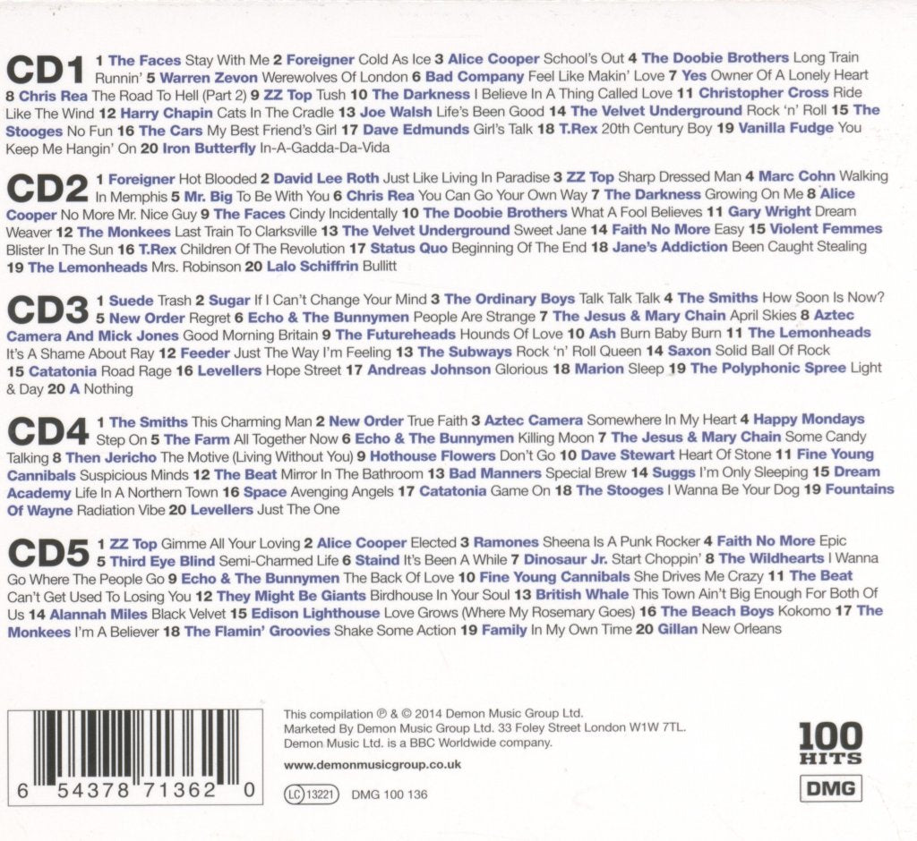 Various Artists - 100 Hits Dad - Cd Set