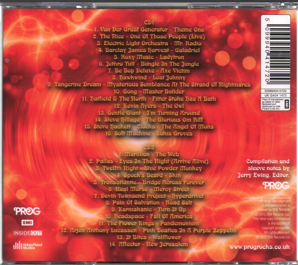 Various Artists - Prog Rocks! Volume Two - Double Cd