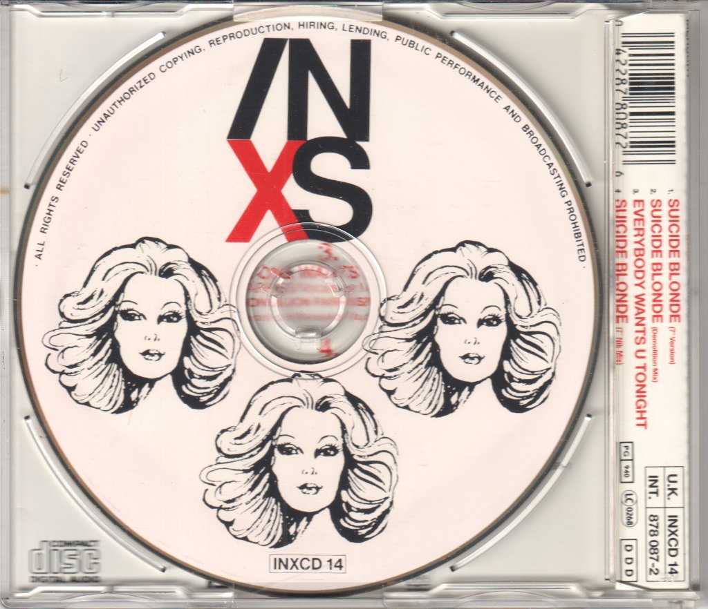 INXS - Suicide Blonde - Cd
