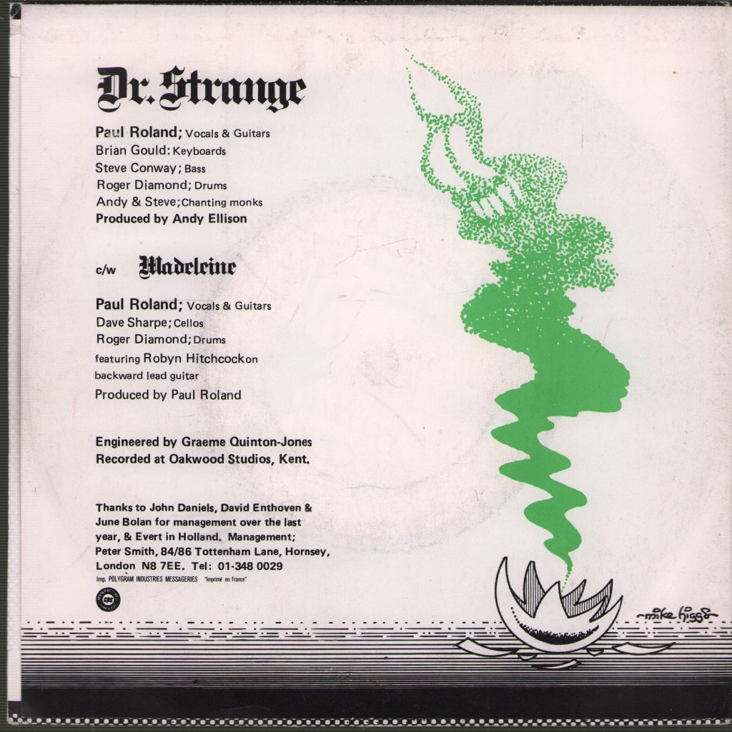 Paul Roland - Dr Strange - 7 Inch