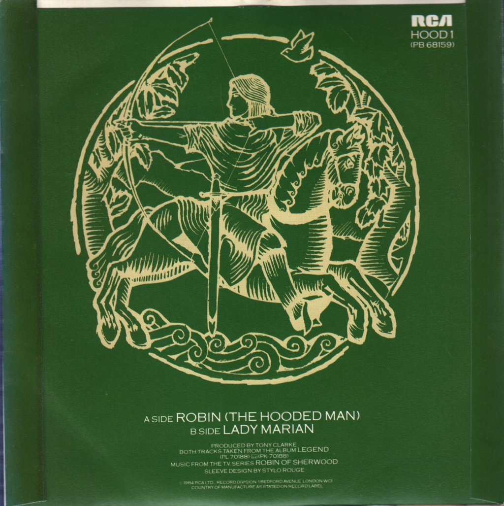 Clannad - Robin ( The Hooded Man) - 7 Inch