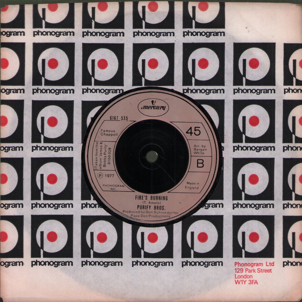 James & Bobby Purify - Slow Dancing - 7 Inch