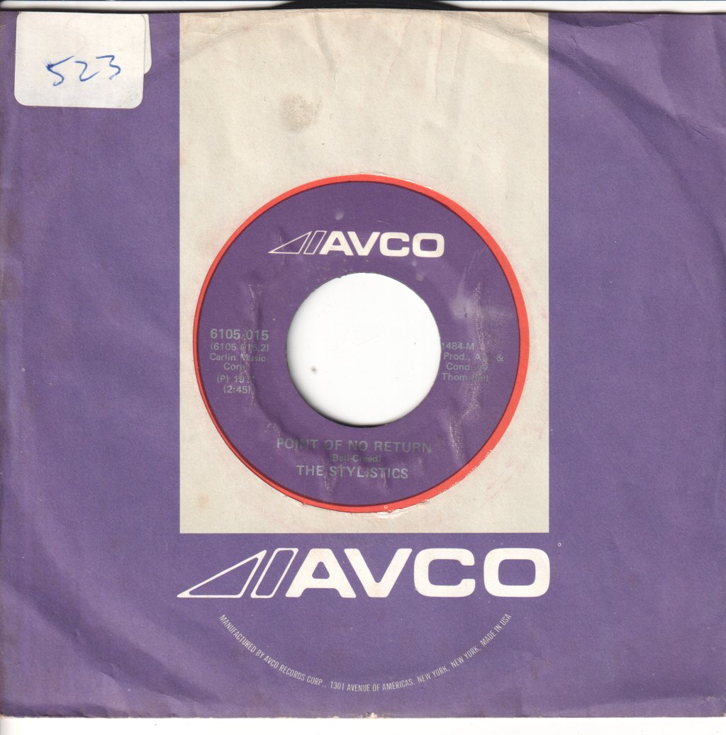 Stylistics - I'm Stone In Love With You - 7 Inch