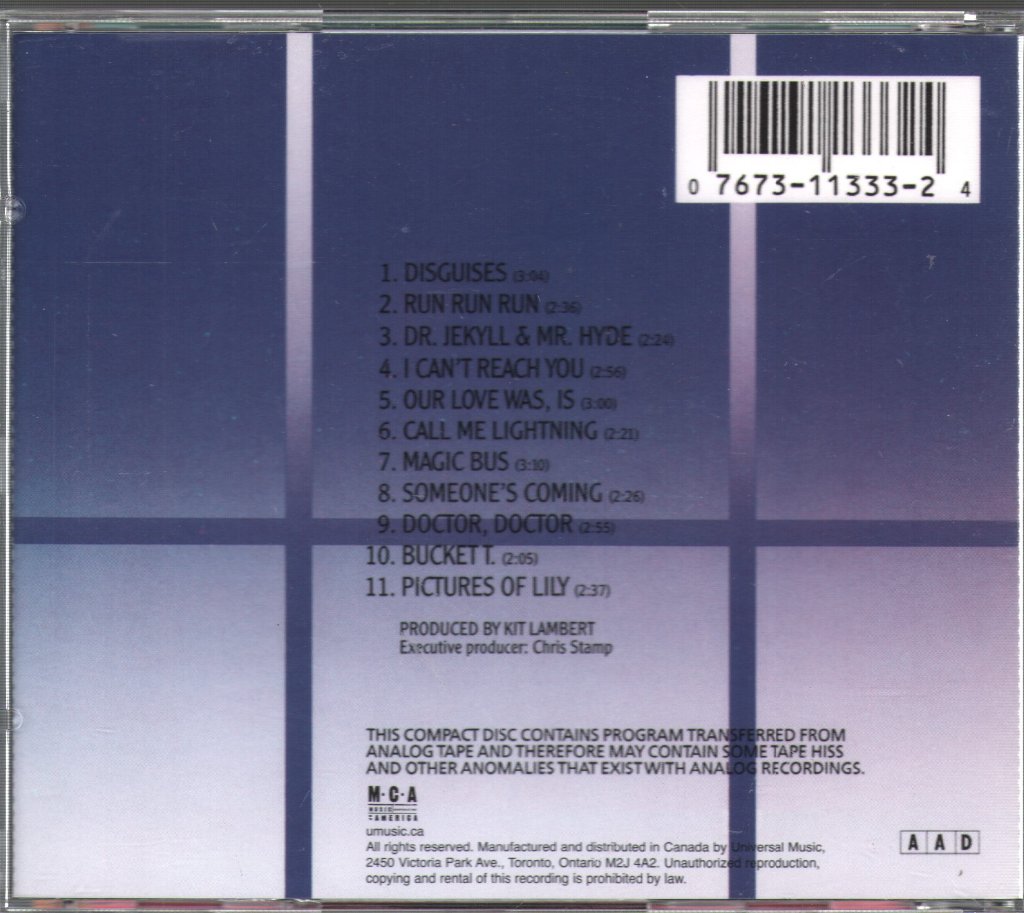 Who - Magic Bus - Cd