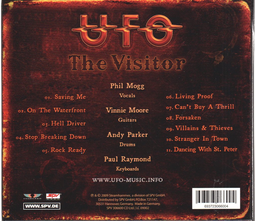 UFO - Visitor - Cd