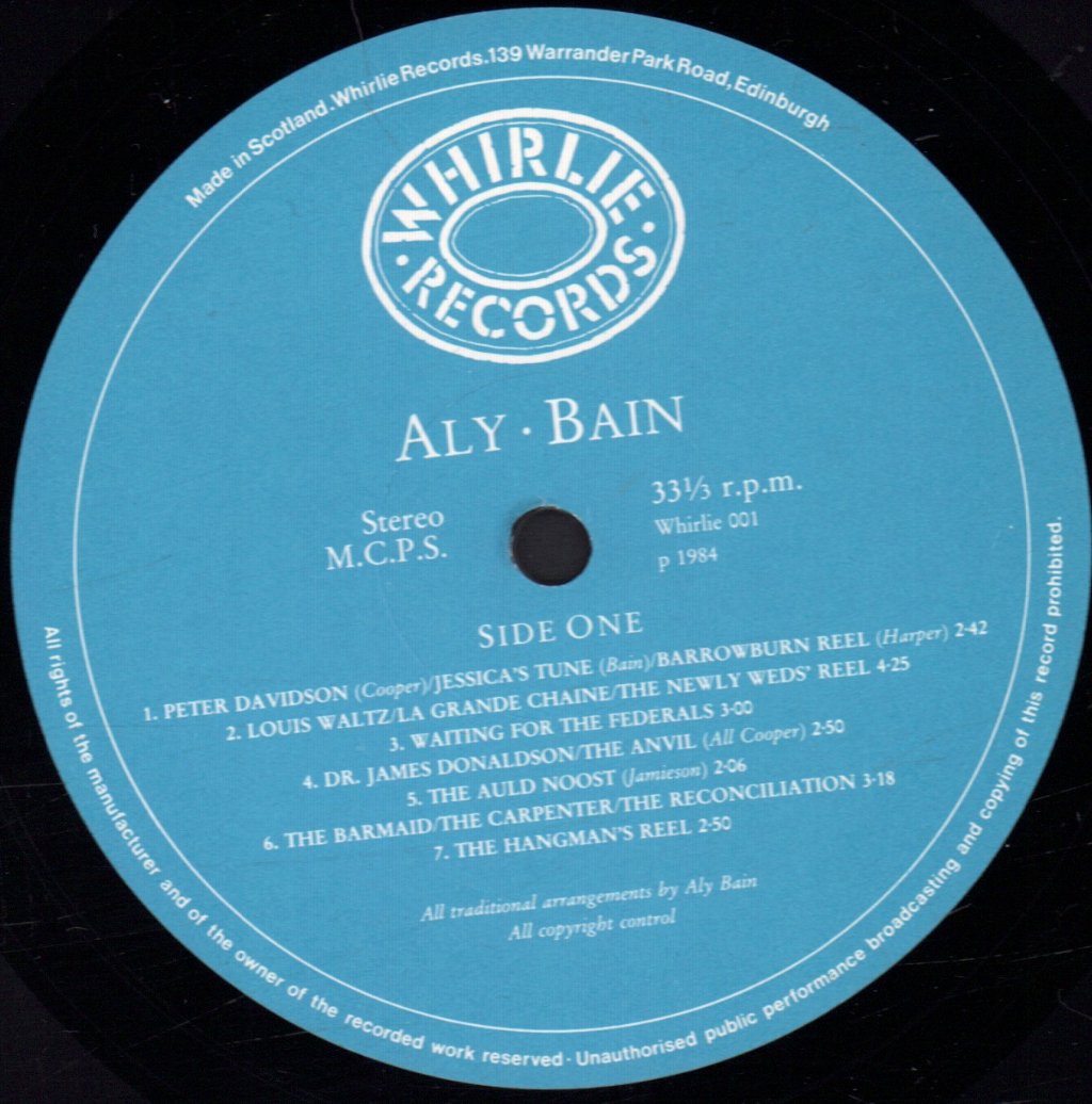 Aly Bain - Aly Bain - Lp