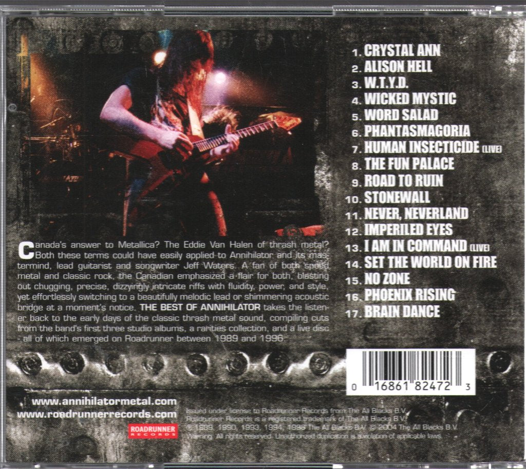 Annihilator - Best Of Annihilator - Cd