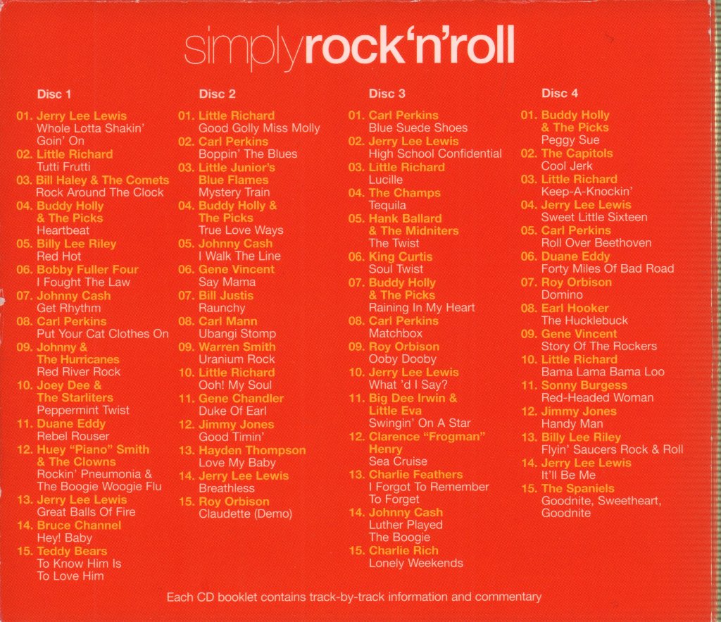 Various Artists - Simply Rock N Roll - Cd