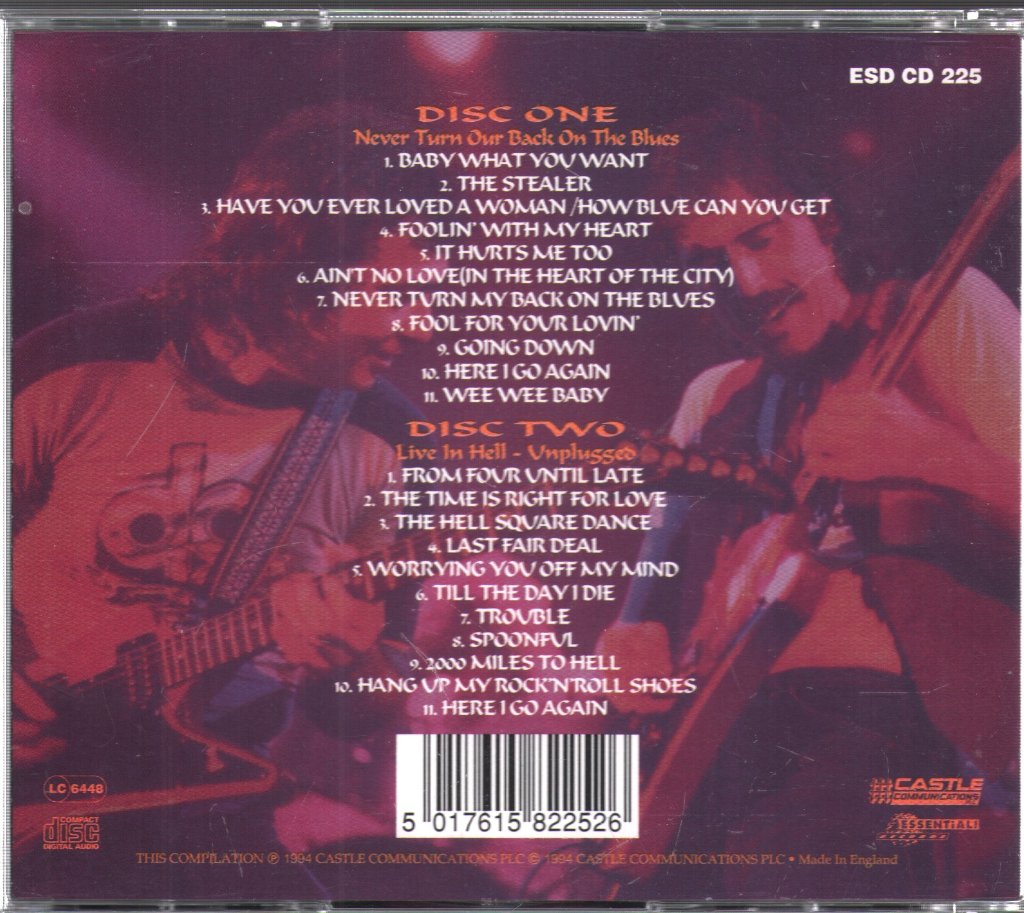 Moody Marsden Band - Time Is Right For Live - Double Cd