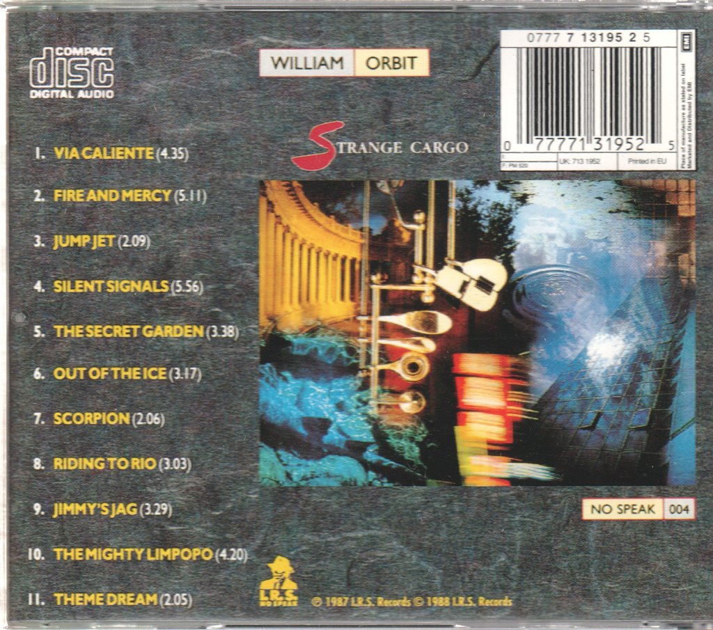 William Orbit - Strange Cargo - Cd