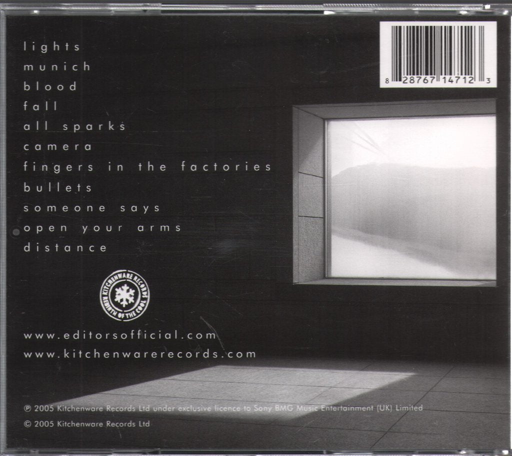 Editors - Back Room - Cd