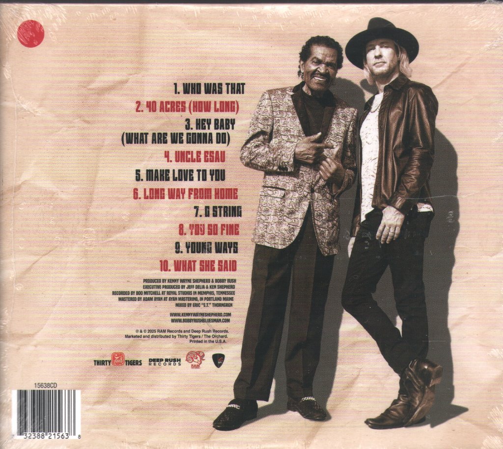 Bobby Rush and Kenny Wayne Shepherd - Young Fashioned Ways - Cd