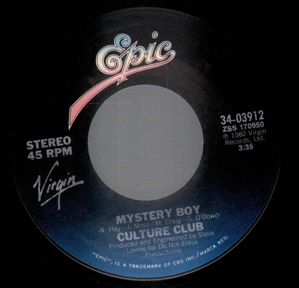 Culture Club - I'll Tumble 4 Ya! - 7 Inch