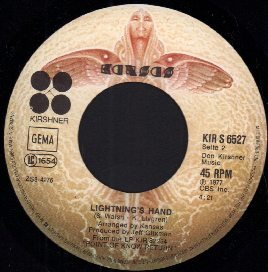 Kansas - Portrait (He Knew) - 7 Inch