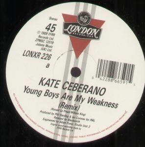 Kate Ceberano - Young Boys Are My Weakness - 12 Inch