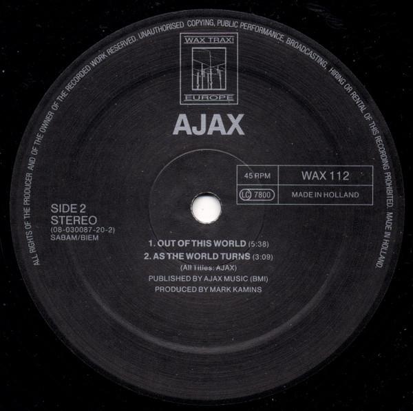 Ajax - One World - 12 Inch
