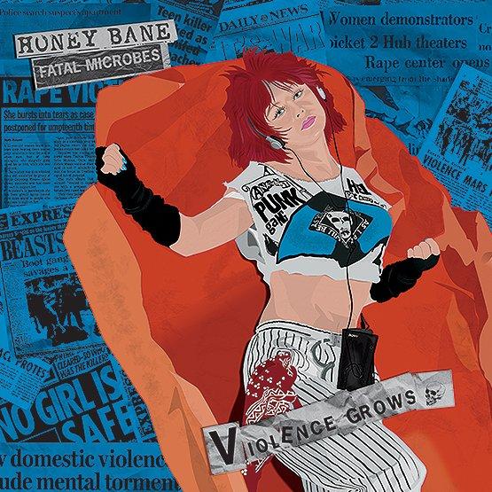 Honey Bane - Violence Grows - 12 Inch