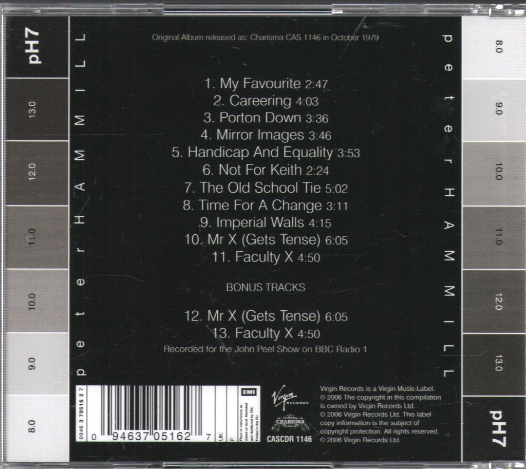 Peter Hammill - pH7 - Cd