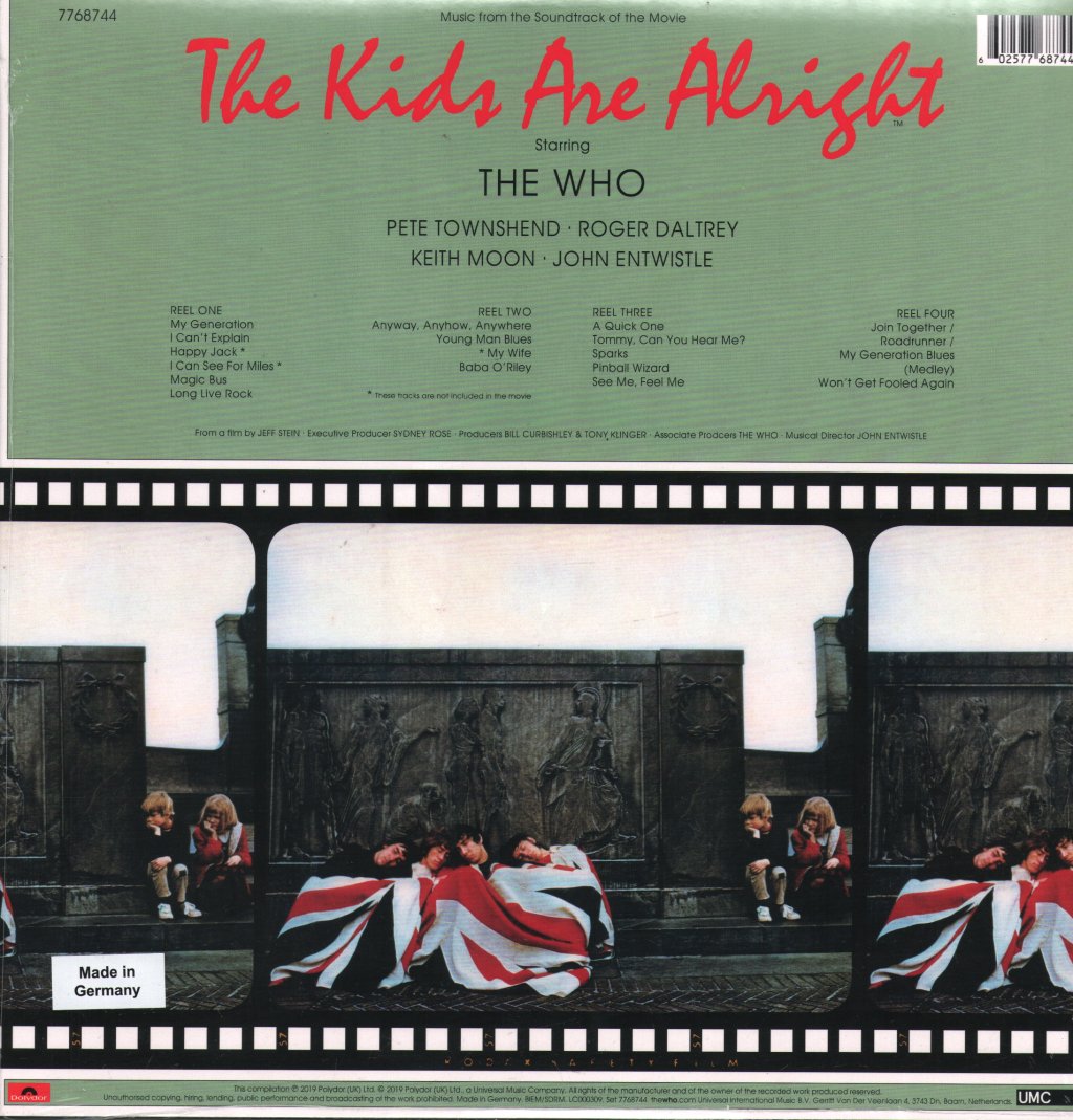 Who - Kids Are Alright - Double Lp
