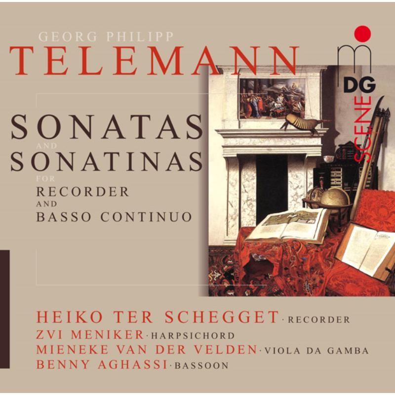 Telemann - Schegget/Van der Velden/Aghassi/Meniker - Cd
