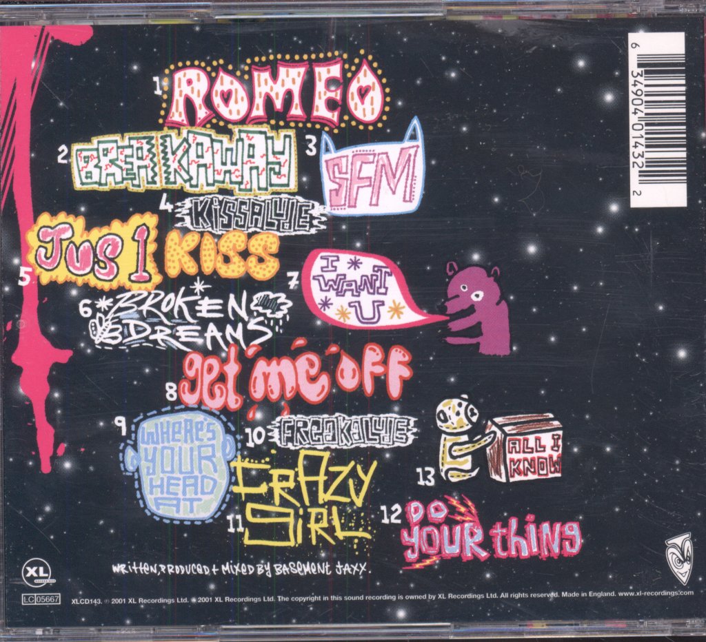 Basement Jaxx - Rooty - Cd