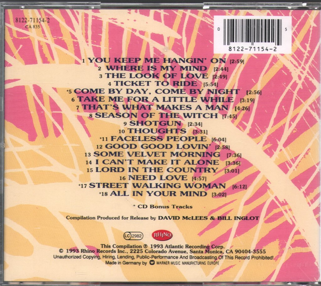 Vanilla Fudge - Psychedelic Sundae (The Best Of) - Cd
