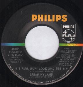 Brian Hyland - Run Run Look And See - 7 Inch