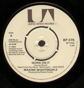 Maxine Nightingale - Work On It - 7 Inch
