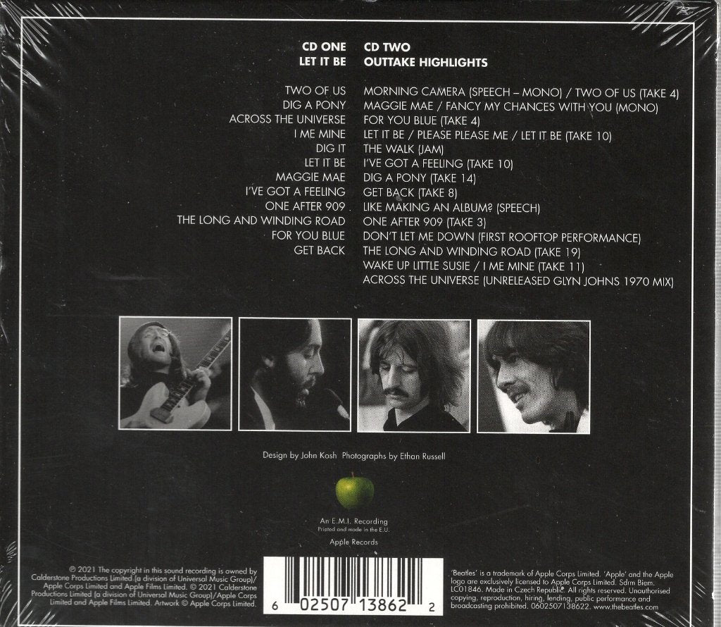 Beatles - Let It Be - Double Cd