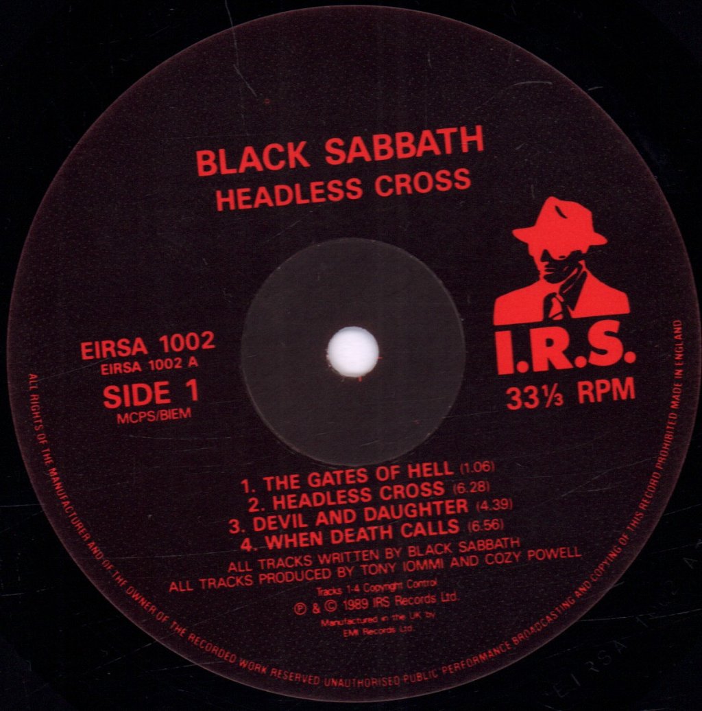Black Sabbath - Headless Cross - Lp