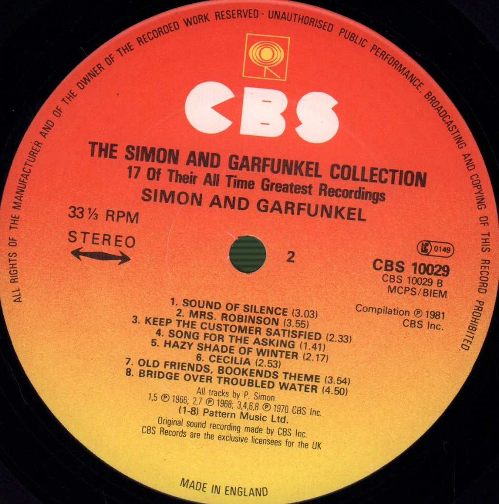 Simon And Garfunkel - Collection - Lp