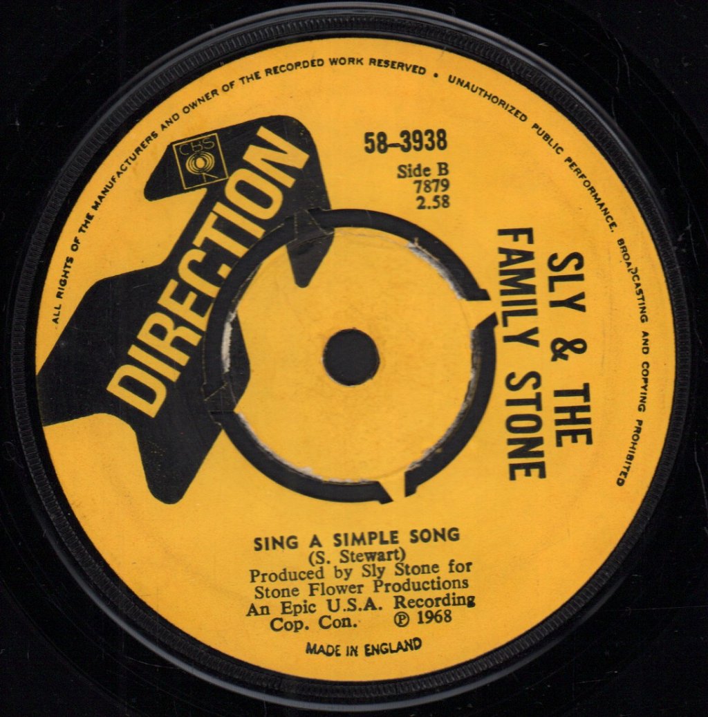 Sly And The Family Stone - Everyday People - 7 Inch