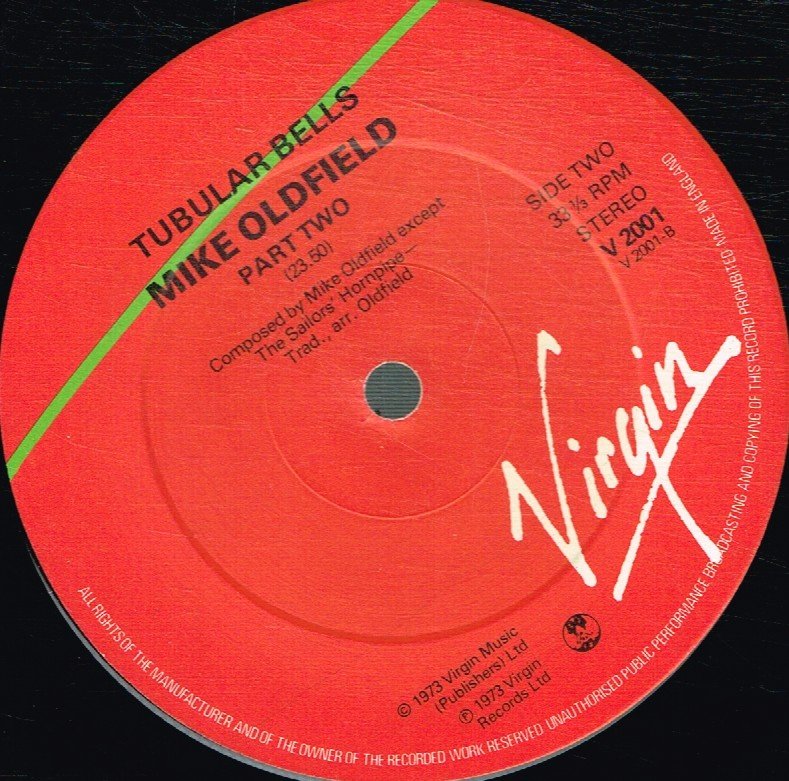 Mike Oldfield - Tubular Bells - Lp