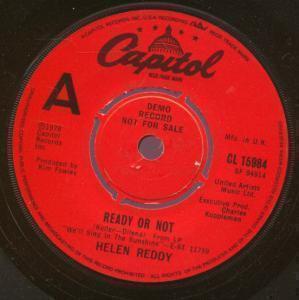Helen Reddy - Ready Or Not - 7 Inch