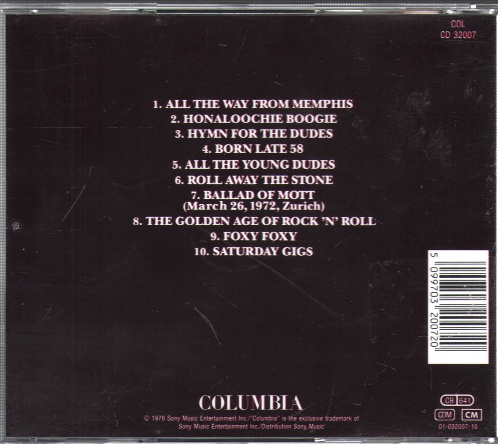 Mott The Hoople - Greatest Hits - Cd