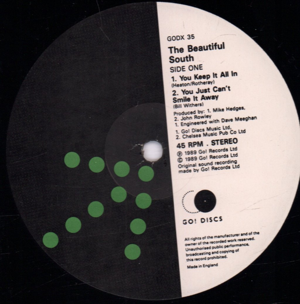 Beautiful South - You Keep It All In - 12 Inch