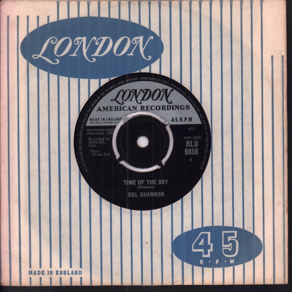 Del Shannon - That's The Way Love Is - 7 Inch