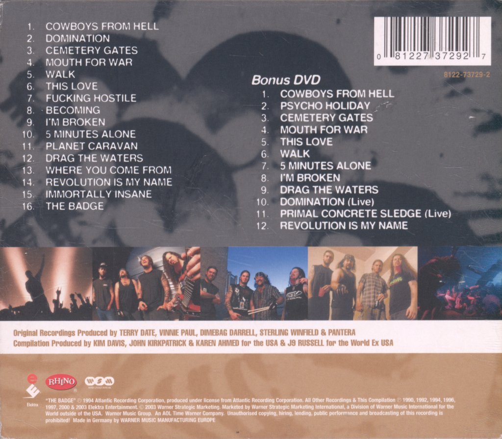 Pantera - Reinventing Hell - The Best Of Pantera - Cd