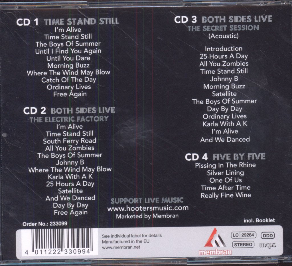 Hooters (Us Group) - 30th Anniversary Fan Collection - Cd Set