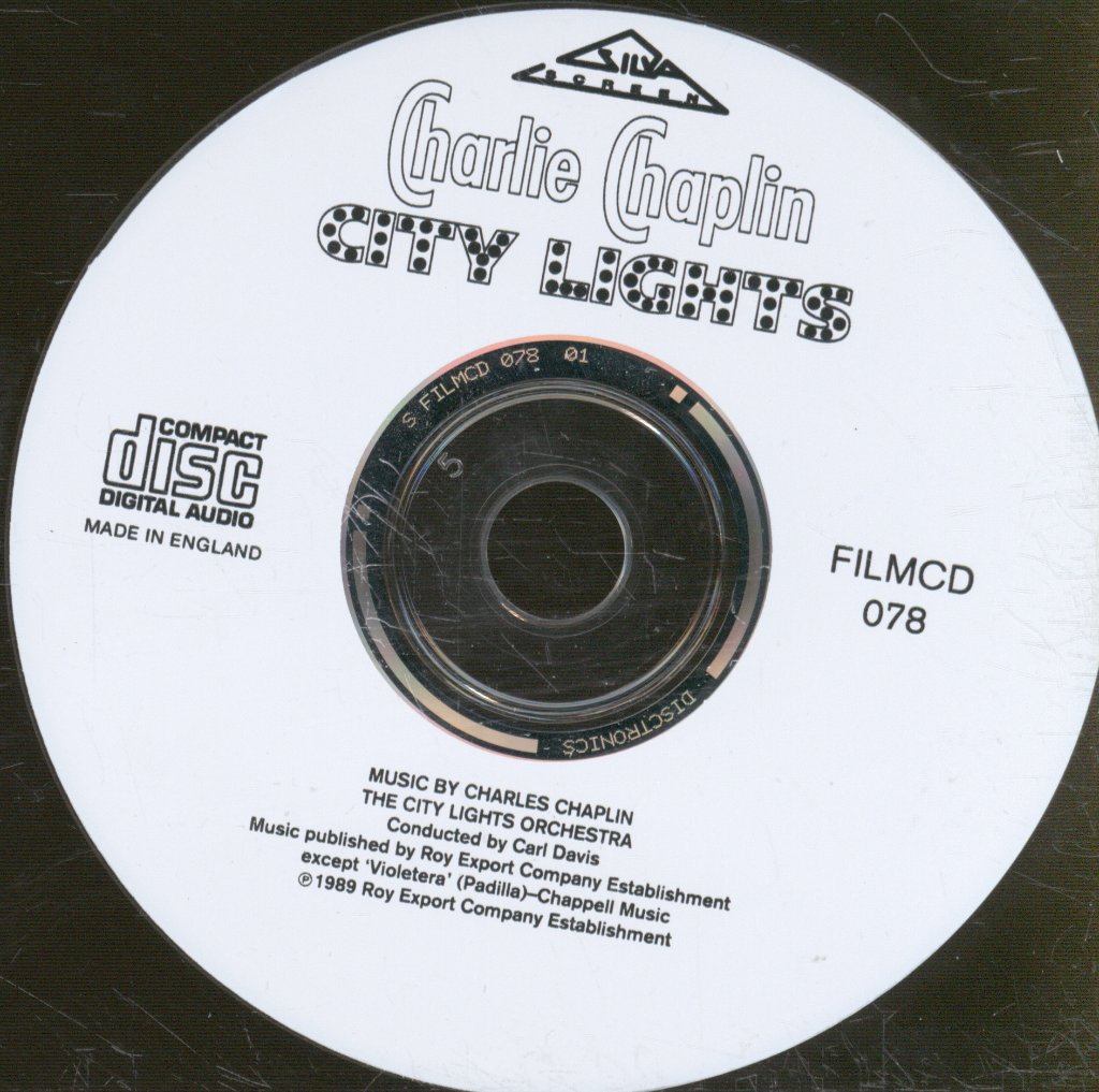 Charlie Chaplin, Carl Davis, The City Lights Orchestra - City Lights - Cd