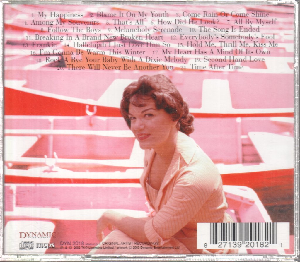 Connie Francis - Come Rain Or Come Shine - Cd
